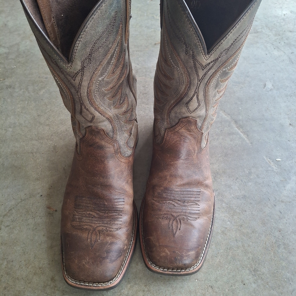 Ariat Amos Western Boots Size 9D - Picture 10 of 16